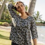 Olivia Top in Ultra Violet