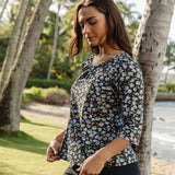 Olivia Top in Ultra Violet