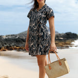 Olomana Dress in Onyx