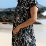 Olomana Dress in Onyx