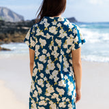 Olomana Dress in Gardenia Midnight