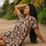 Olomana Dress in 'Ilima Espresso