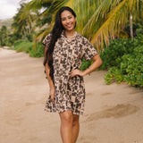 Olomana Dress in 'Ilima Espresso
