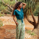 Palolo Pant in White Lotus