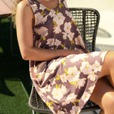 Valentine Dress in Gardenia Cinnamon