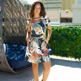 Elodie Dress in Columbia