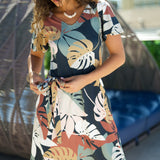 Elodie Dress in Columbia