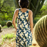 Valentine Dress in Gardenia Midnight