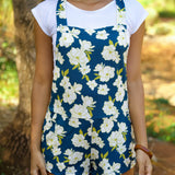 Vinnie Romper in Gardenia Midnight