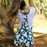 Vinnie Romper in Gardenia Midnight