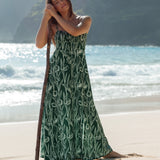Tamara Dress in Emerald