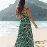 Tamara Dress in Emerald