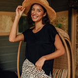 Tia Top in Black