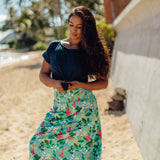 Tia Top in Navy
