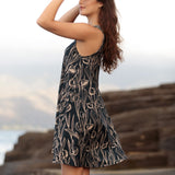 Valentine Dress in Onyx