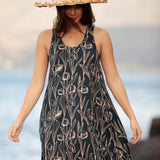 Valentine Dress in Onyx