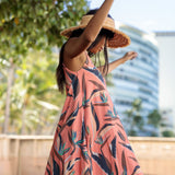 Valentine Dress in Paradise Pink