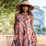 Valentine Dress in Paradise Pink