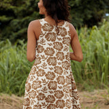 Valentine Dress in Retro Pua Kala