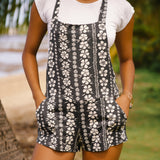 Vinnie Romper in Aloha Stripe