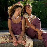 Zinnia Top (Long Version) in Plum