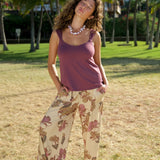 Zinnia Top (Long Version) in Plum