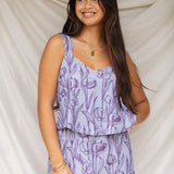 Zinnia Top in Amethyst