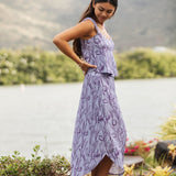 Zinnia Top in Amethyst