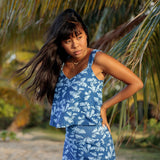 Zinnia Top in Electric