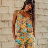 Zinnia Top in Just Dandy