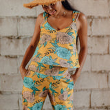 Zinnia Top in Just Dandy