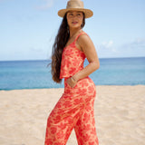 Zinnia Top in Kokiʻo Coral