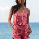 Zinnia Top in Pink Pua