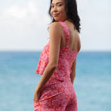 Zinnia Top in Pink Pua
