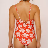 Carolina One Piece in Koki'o Flame