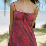 Tamara Dress in Petals Plum