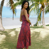 Tamara Dress in Petals Plum