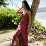 Tamara Dress in Petals Plum
