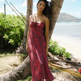 Tamara Dress in Petals Plum